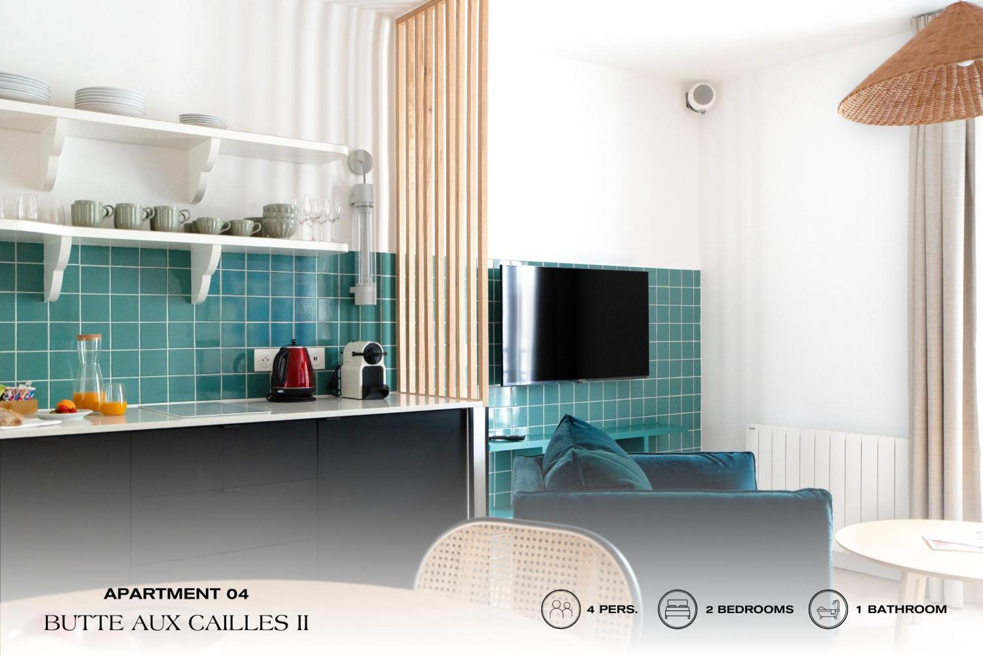 Apartmán Beauquartier - Butte Aux Cailles II Paříž Exteriér fotografie