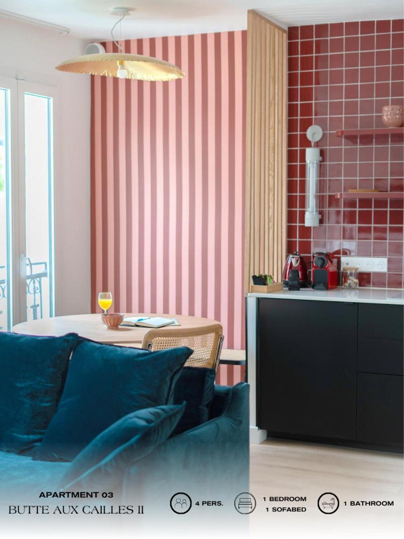 Apartmán Beauquartier - Butte Aux Cailles II Paříž Exteriér fotografie