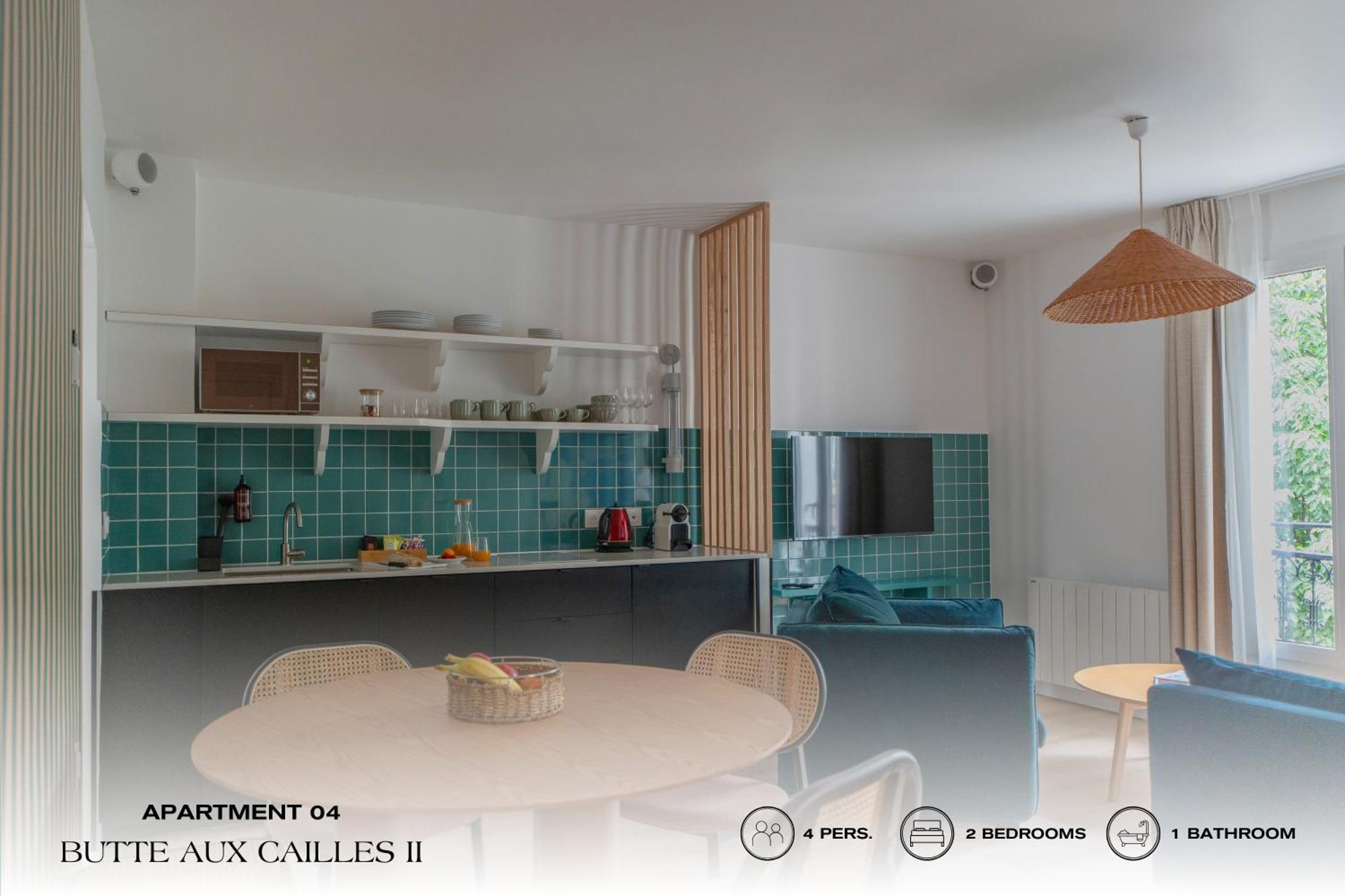 Apartmán Beauquartier - Butte Aux Cailles II Paříž Exteriér fotografie