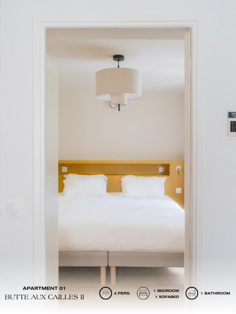 Apartmán Beauquartier - Butte Aux Cailles II Paříž Exteriér fotografie