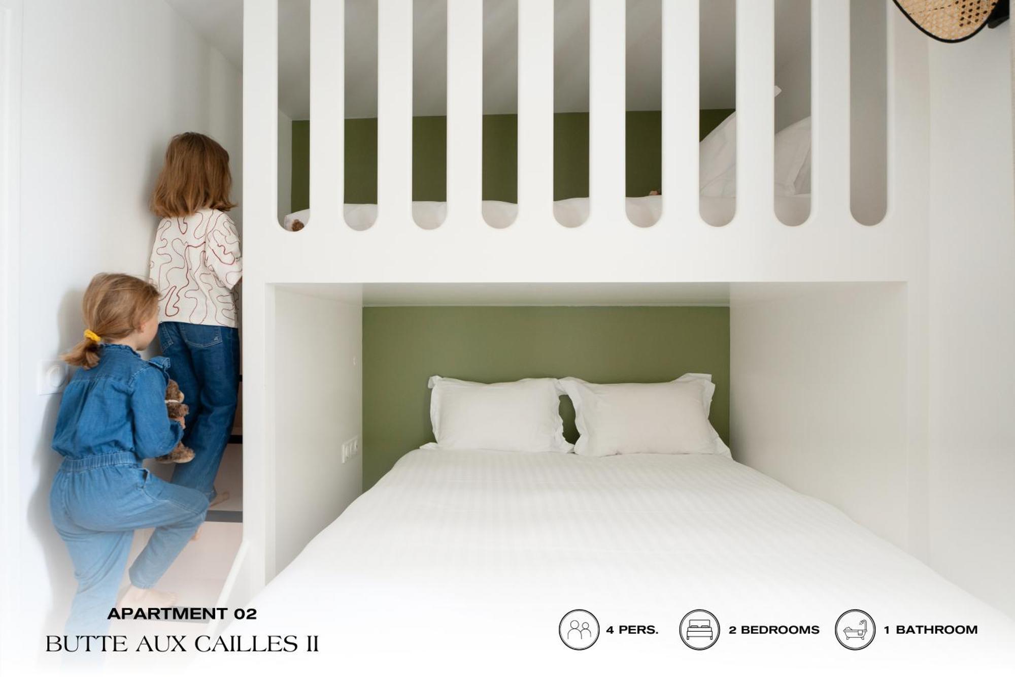 Apartmán Beauquartier - Butte Aux Cailles II Paříž Exteriér fotografie