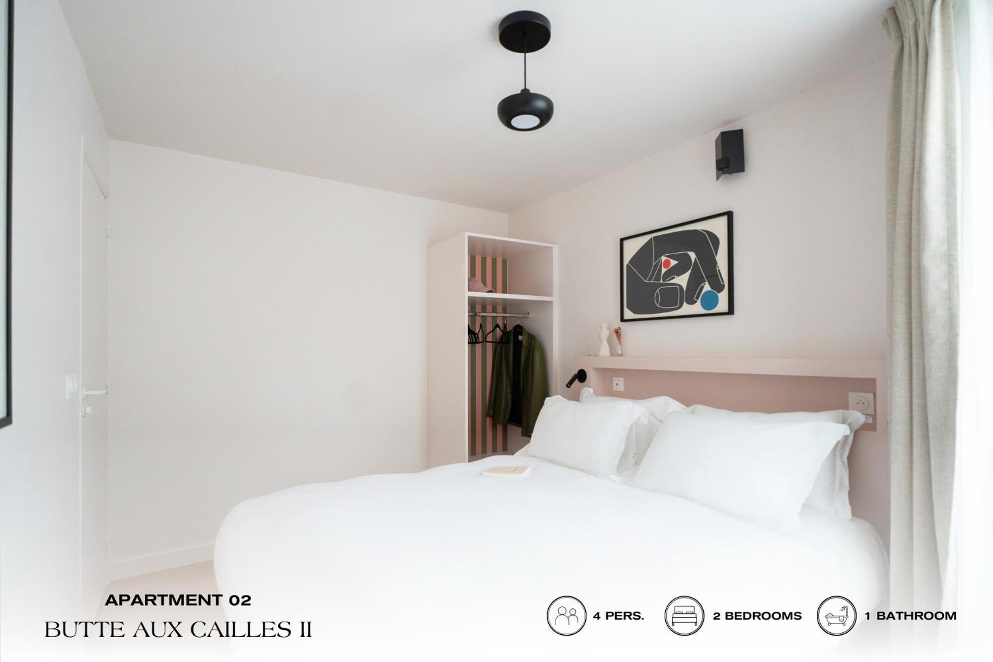 Apartmán Beauquartier - Butte Aux Cailles II Paříž Exteriér fotografie