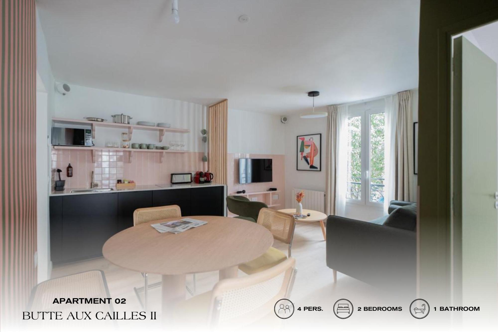 Apartmán Beauquartier - Butte Aux Cailles II Paříž Exteriér fotografie