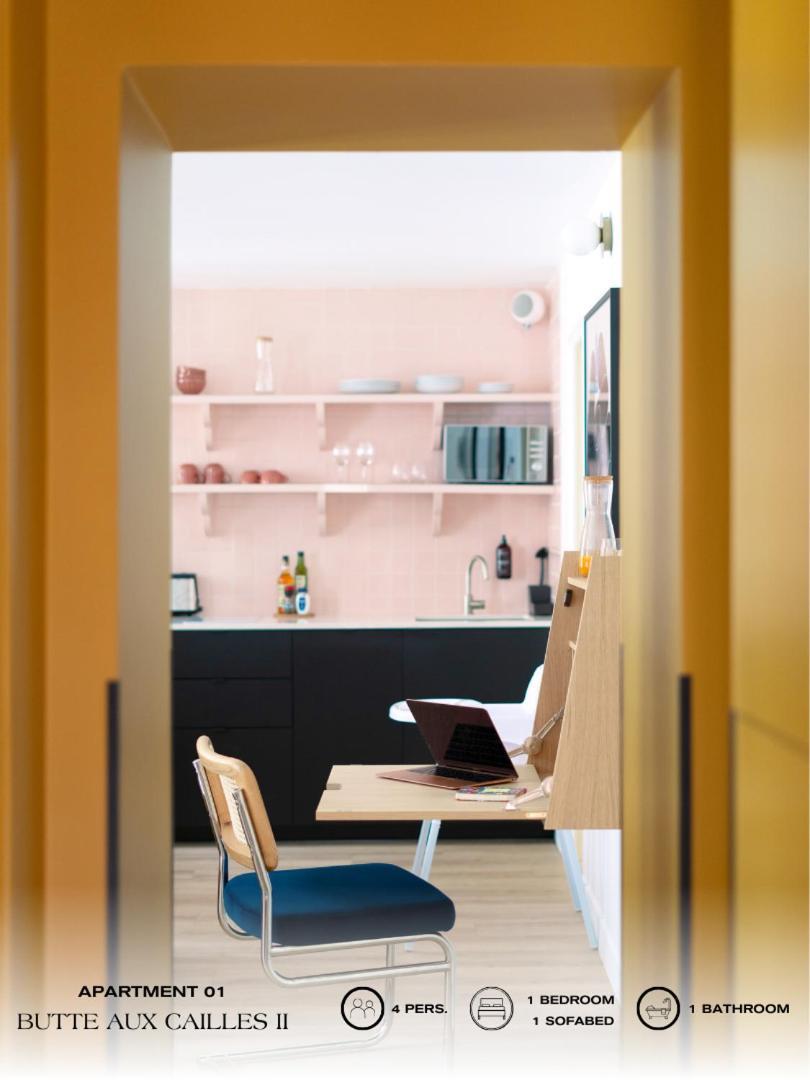 Apartmán Beauquartier - Butte Aux Cailles II Paříž Exteriér fotografie