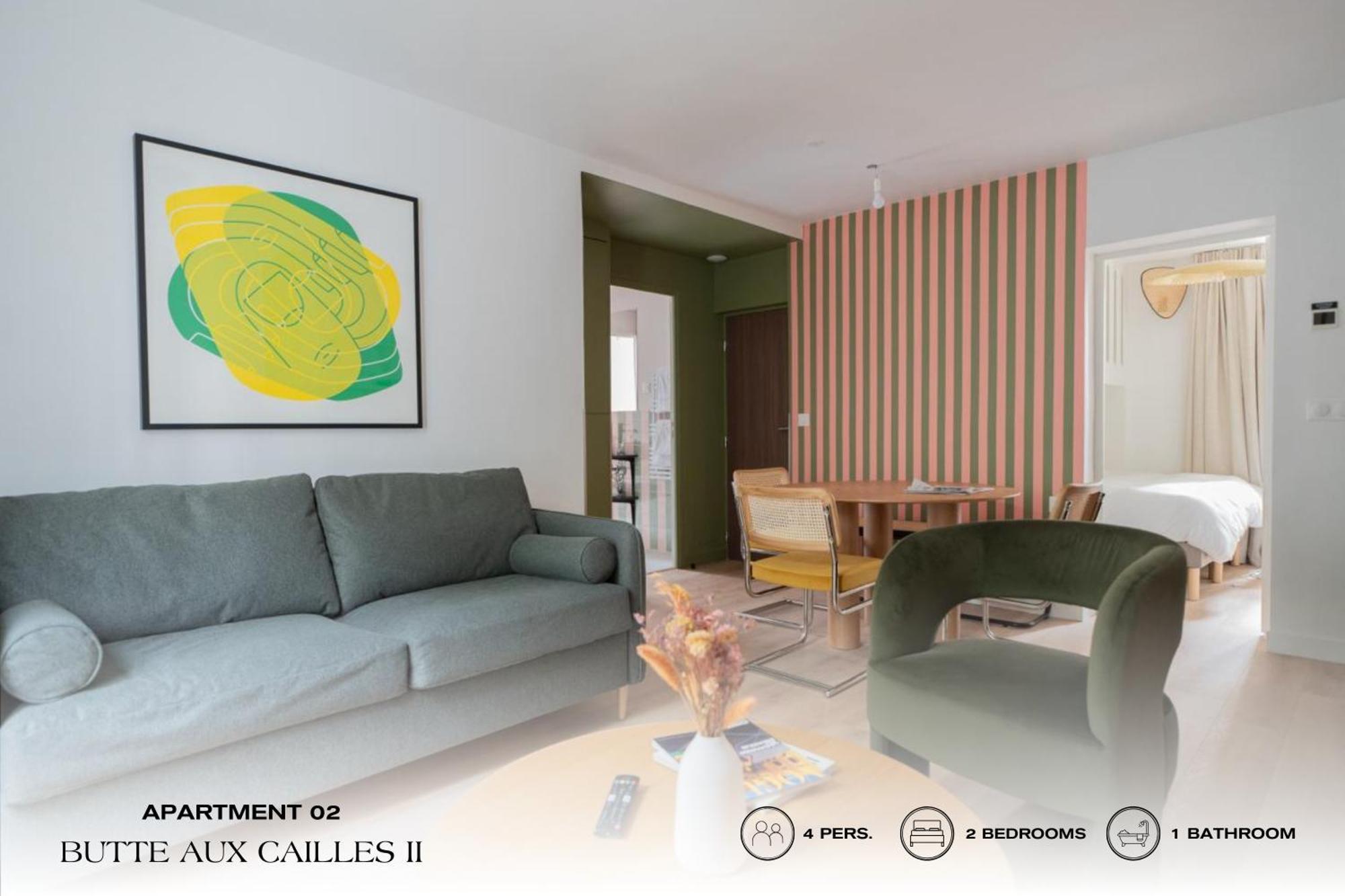 Apartmán Beauquartier - Butte Aux Cailles II Paříž Exteriér fotografie