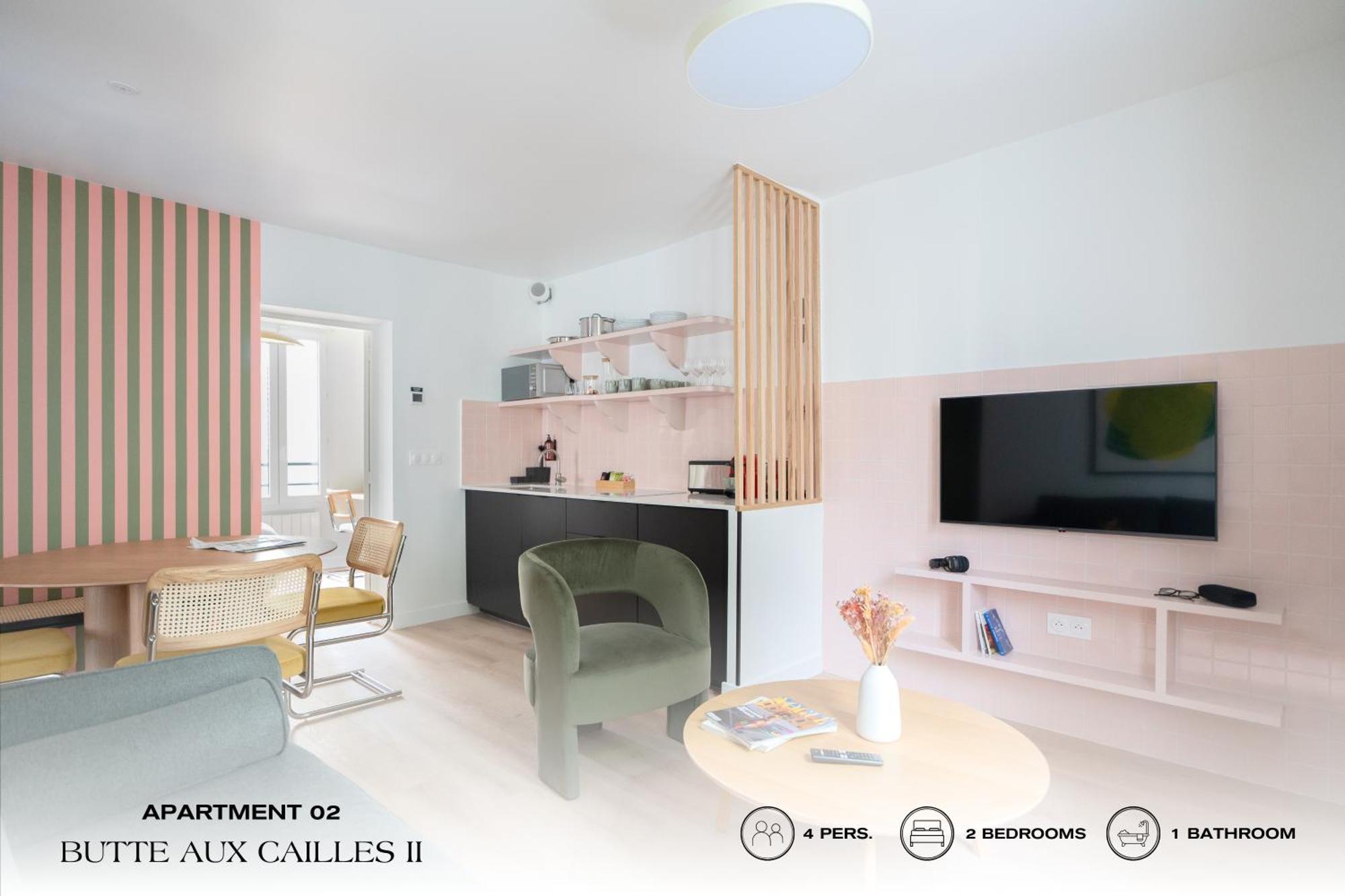 Apartmán Beauquartier - Butte Aux Cailles II Paříž Exteriér fotografie