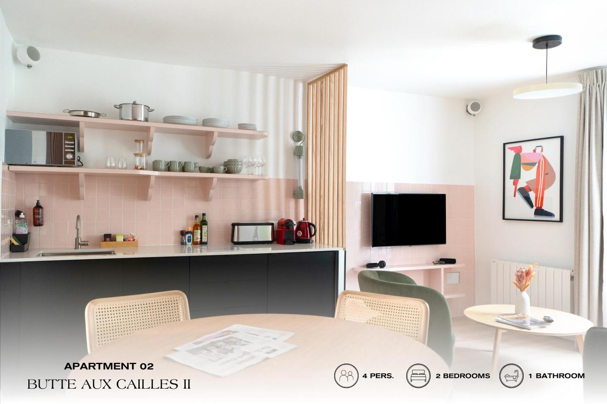 Apartmán Beauquartier - Butte Aux Cailles II Paříž Exteriér fotografie